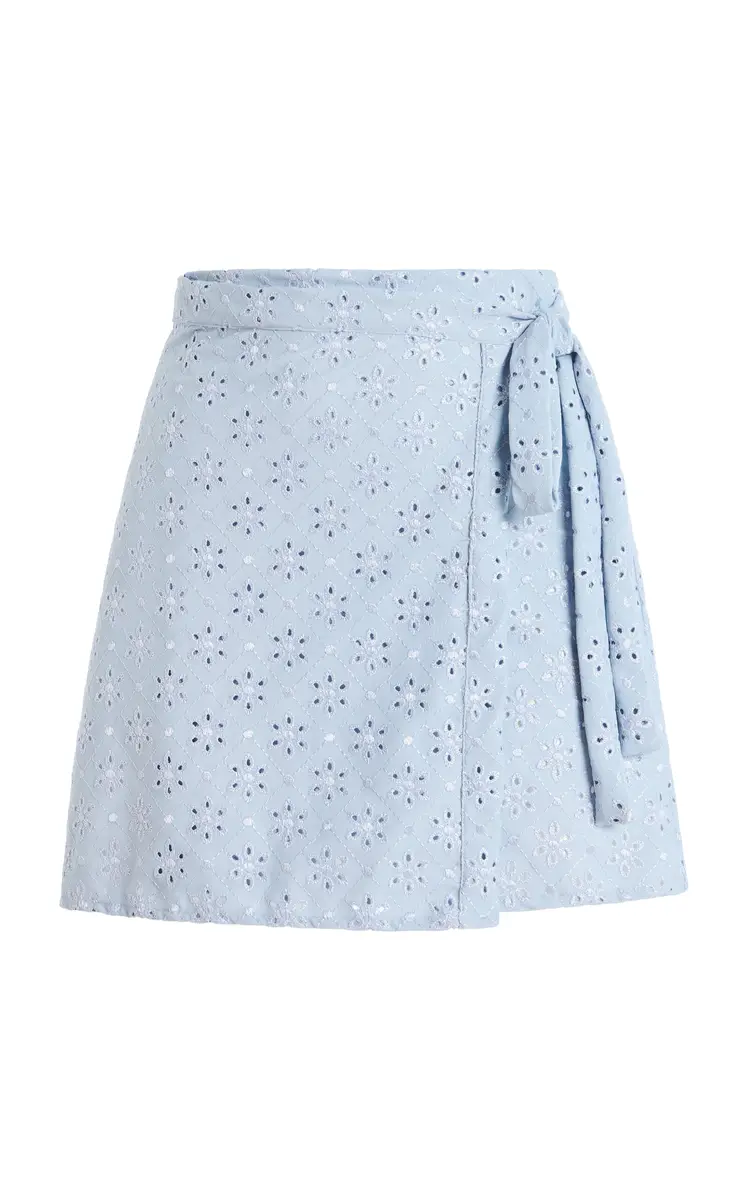 JUILLET SWIMWEAR Broderie Anglaise Wrap Skirt | Thumbnail 6 JUILLET SWIMWEAR Broderie Anglaise Wrap Skirt | Thumbnail 6