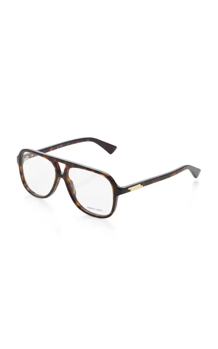 Bottega Veneta Aviator-Frame Acetate Glasses | Thumbnail 3