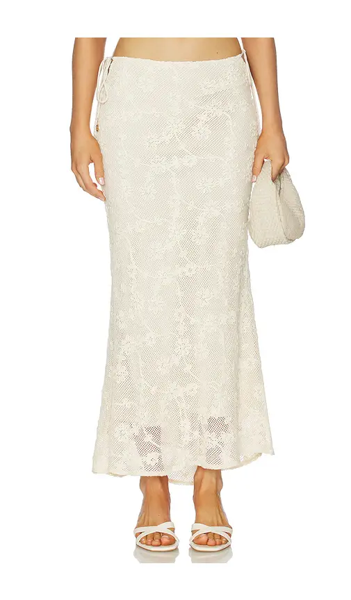 Kulani Kinis Lace Side Tie Maxi Skirt | Image 1 Kulani Kinis Lace Side Tie Maxi Skirt | Image 1