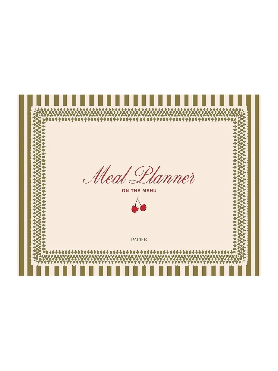 Papier Cherry Meal Planner