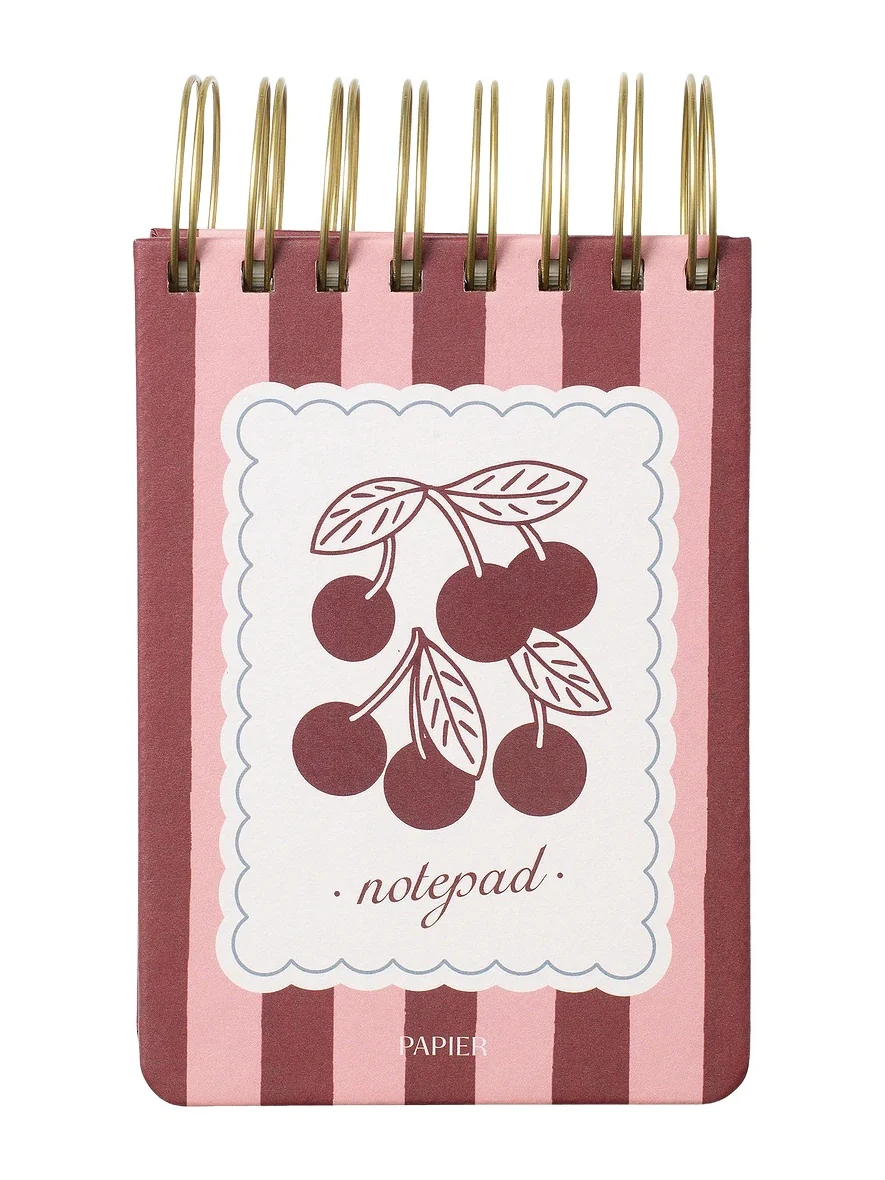 Papier Very Cherry Spiral Notepad