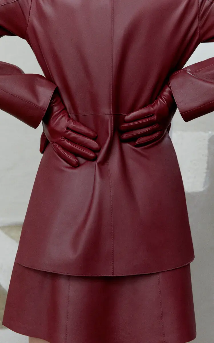 By Malene Birger Alleys Leather Top | Thumbnail 2 By Malene Birger Alleys Leather Top | Thumbnail 2