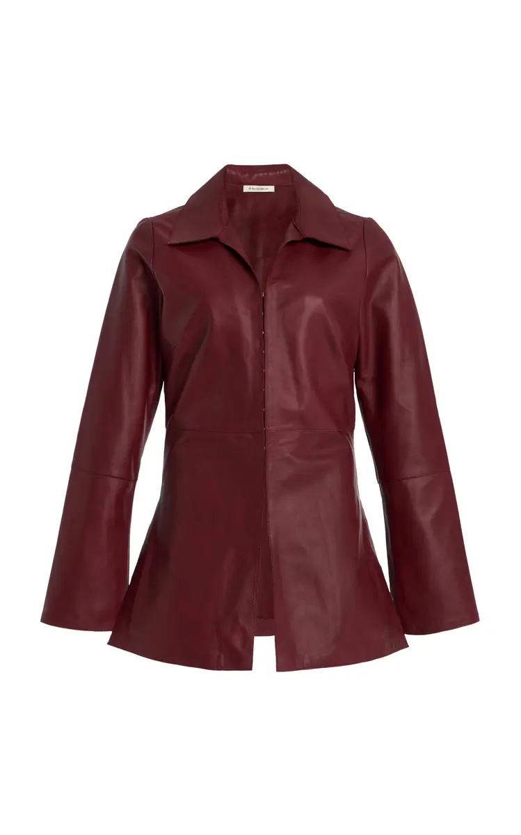 By Malene Birger Alleys Leather Top | Image 1 By Malene Birger Alleys Leather Top | Image 1