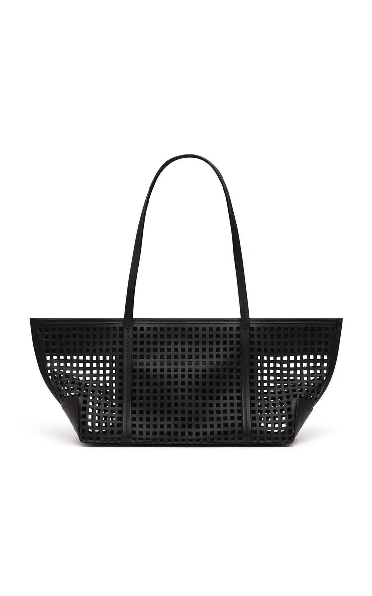 St. Agni Perforated Slim Bateau Tote | Thumbnail 3
