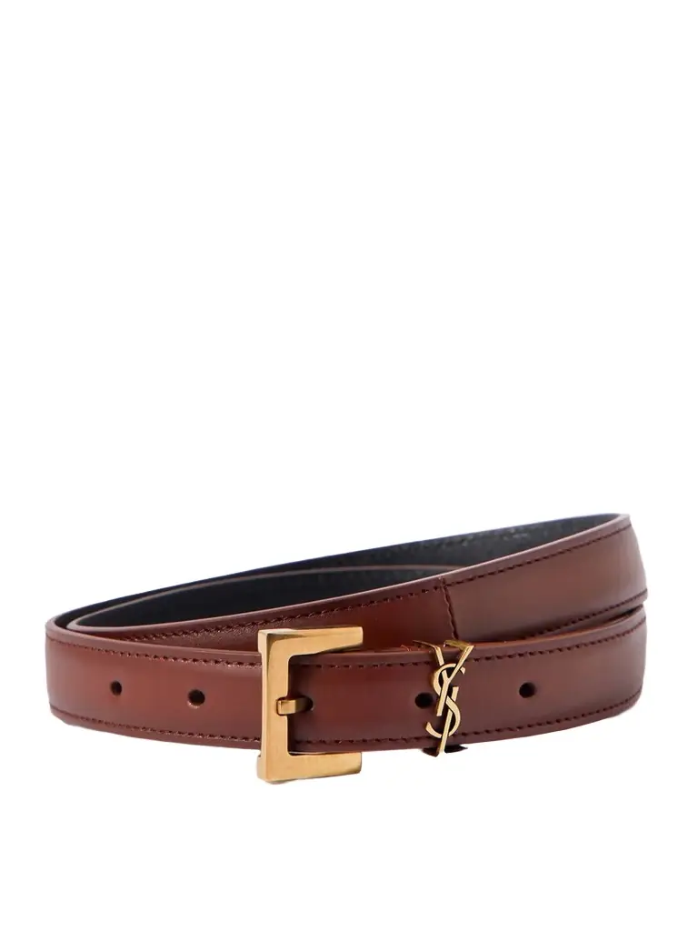 Saint Laurent Leather Belt | Image 1 Saint Laurent Leather Belt | Image 1