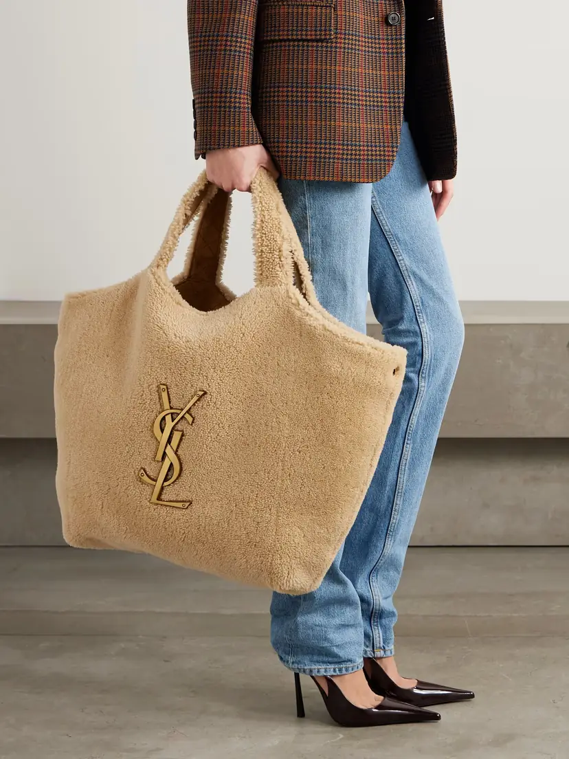 Saint Laurent Icare Maxi Shearling Tote | Thumbnail 2 Saint Laurent Icare Maxi Shearling Tote | Thumbnail 2