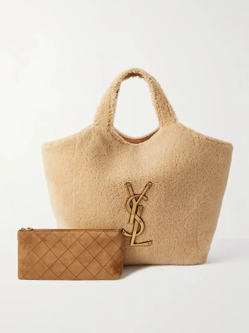 Saint Laurent Icare Maxi Shearling Tote | Thumbnail 6 Saint Laurent Icare Maxi Shearling Tote | Thumbnail 6