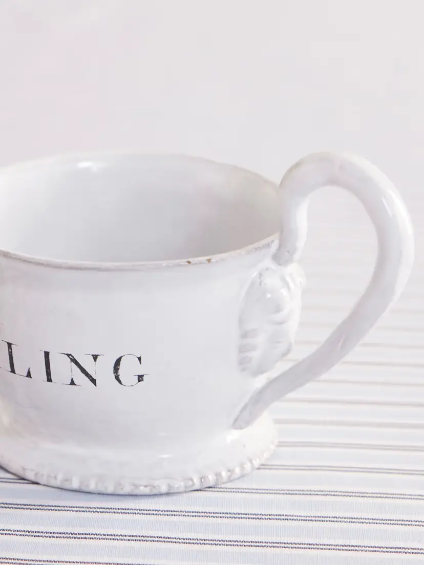 Astier De Villatte + John Derian Darling Ceramic Teacup | Thumbnail 3 Astier De Villatte + John Derian Darling Ceramic Teacup | Thumbnail 3