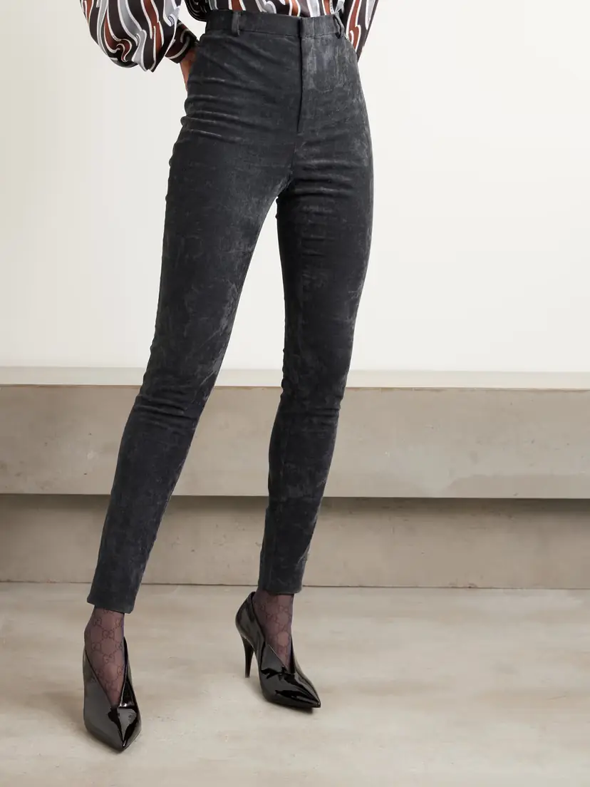 Gucci Cotton-blend Velvet Pants | Thumbnail 3 Gucci Cotton-blend Velvet Pants | Thumbnail 3