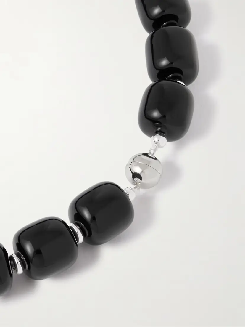 Julietta Odeon Silver-tone And Resin Necklace | Thumbnail 3 Julietta Odeon Silver-tone And Resin Necklace | Thumbnail 3