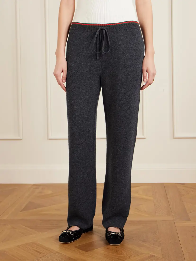 Gucci Striped Wool-blend Straight-leg Track Pants | Thumbnail 3 Gucci Striped Wool-blend Straight-leg Track Pants | Thumbnail 3