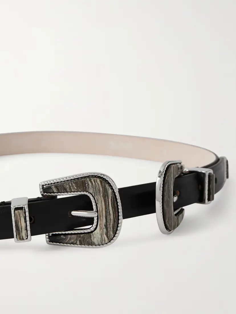 Déhanche Travertine Leather Belt | Thumbnail 3 Déhanche Travertine Leather Belt | Thumbnail 3