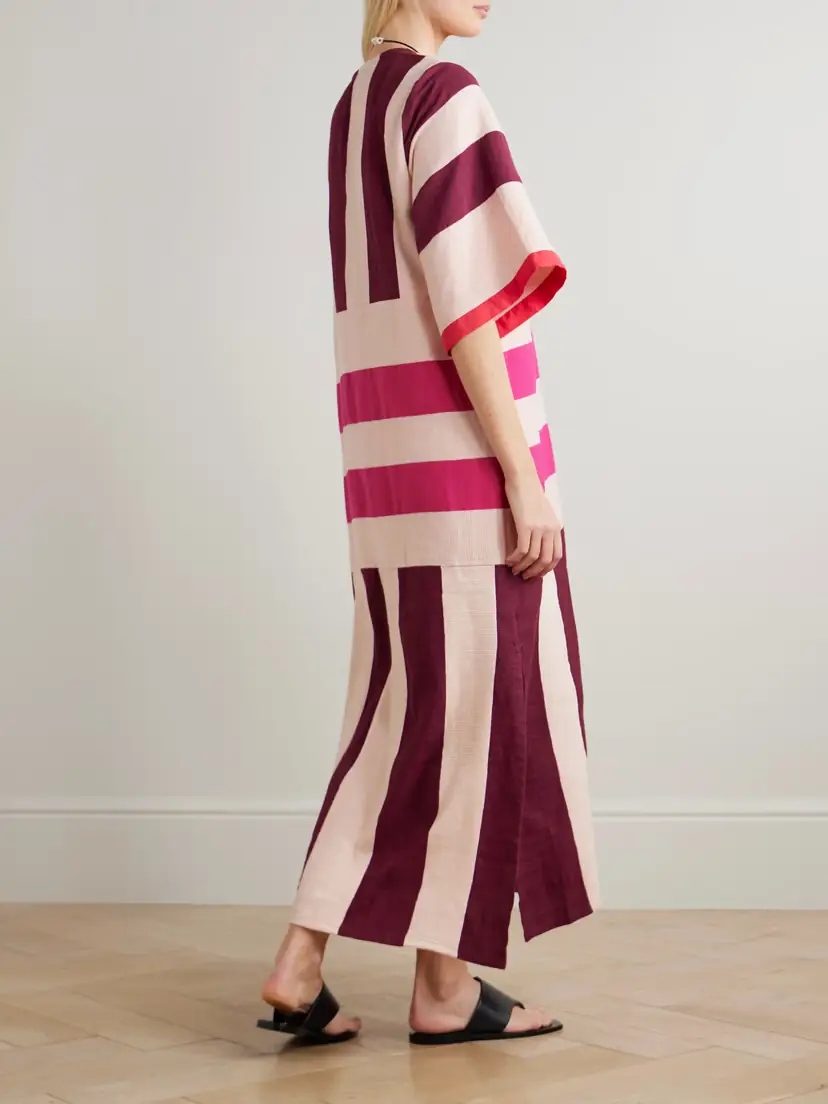 Lemlem Edna Paneled Cotton Maxi Dress | Thumbnail 3 Lemlem Edna Paneled Cotton Maxi Dress | Thumbnail 3