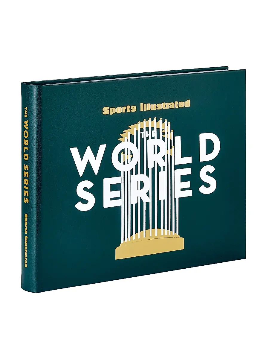 Graphic Image The World Series Leather-Bound Book | Thumbnail 2 Graphic Image The World Series Leather-Bound Book | Thumbnail 2