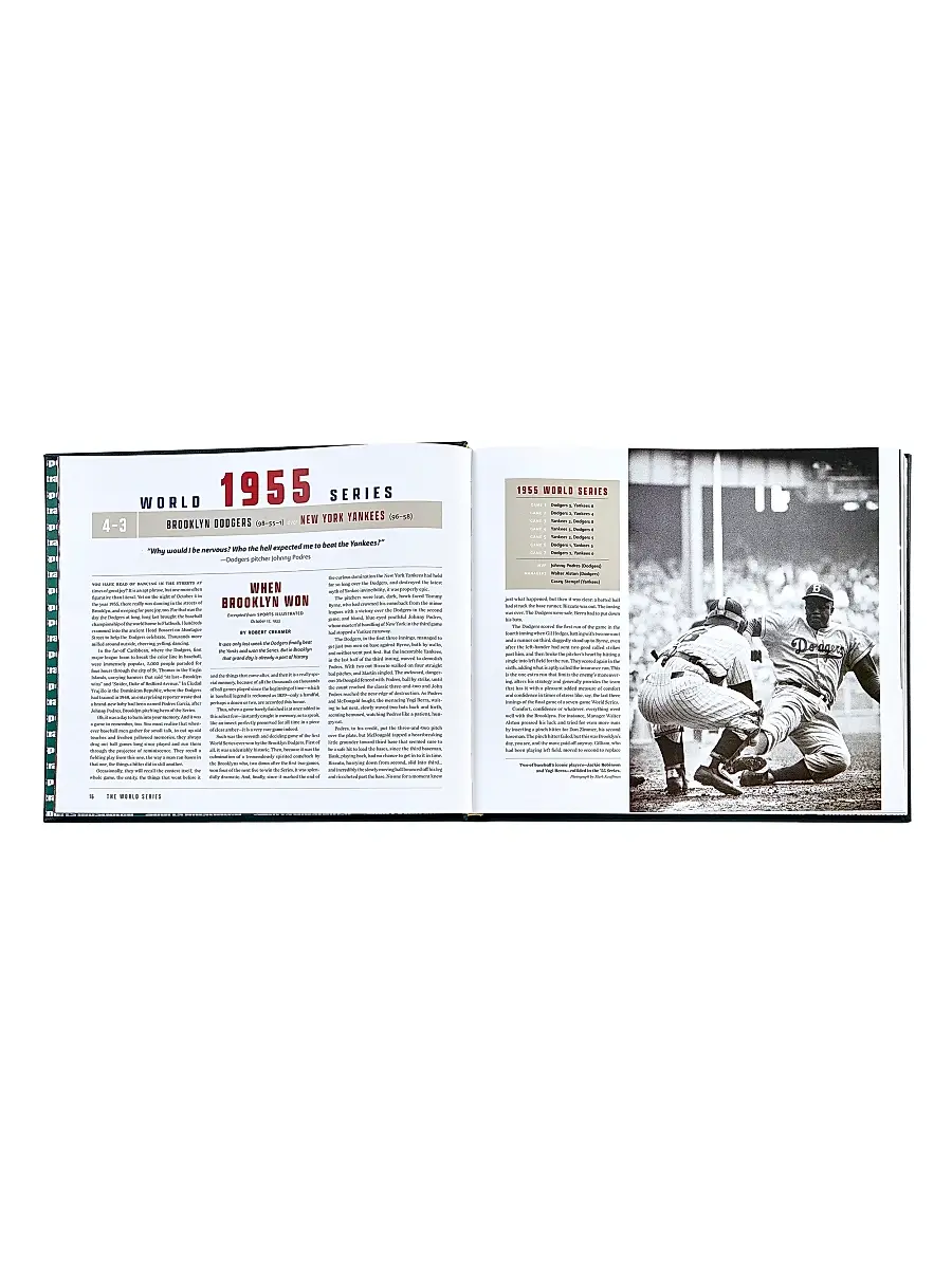 Graphic Image The World Series Leather-Bound Book | Thumbnail 3 Graphic Image The World Series Leather-Bound Book | Thumbnail 3