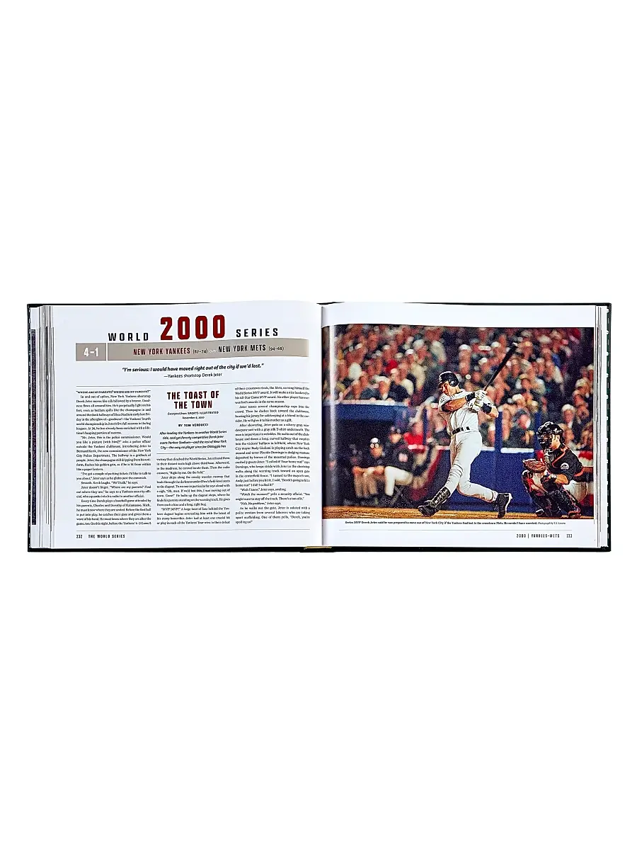 Graphic Image The World Series Leather-Bound Book | Thumbnail 7 Graphic Image The World Series Leather-Bound Book | Thumbnail 7