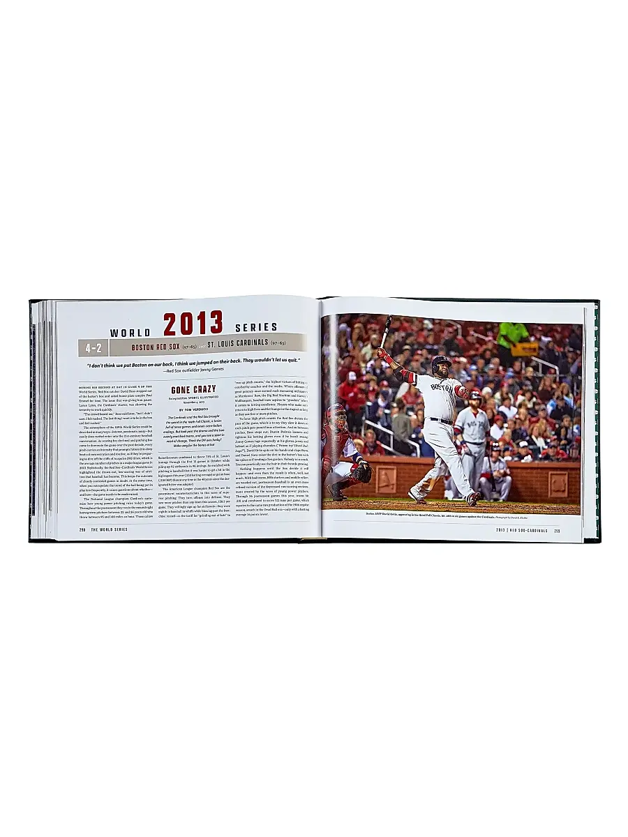 Graphic Image The World Series Leather-Bound Book | Thumbnail 8 Graphic Image The World Series Leather-Bound Book | Thumbnail 8