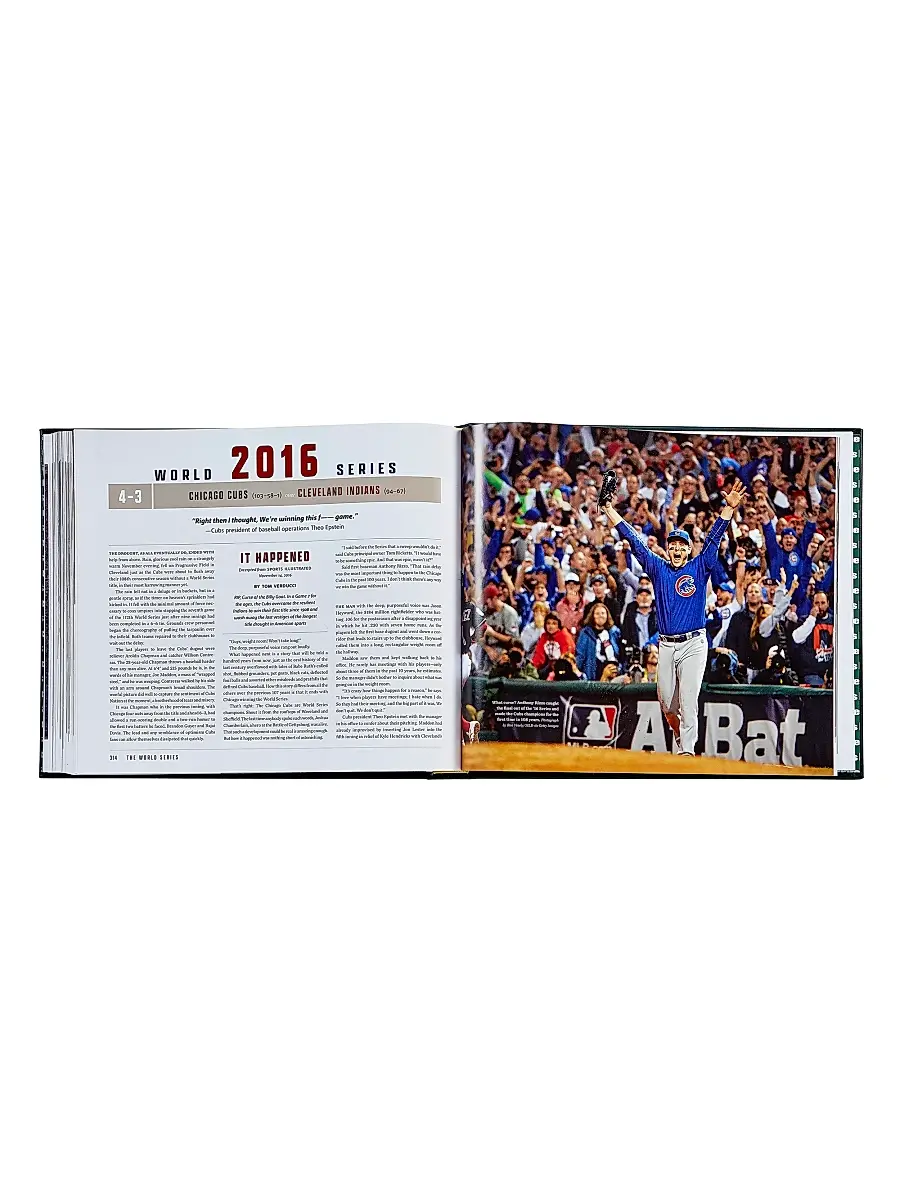 Graphic Image The World Series Leather-Bound Book | Thumbnail 9 Graphic Image The World Series Leather-Bound Book | Thumbnail 9