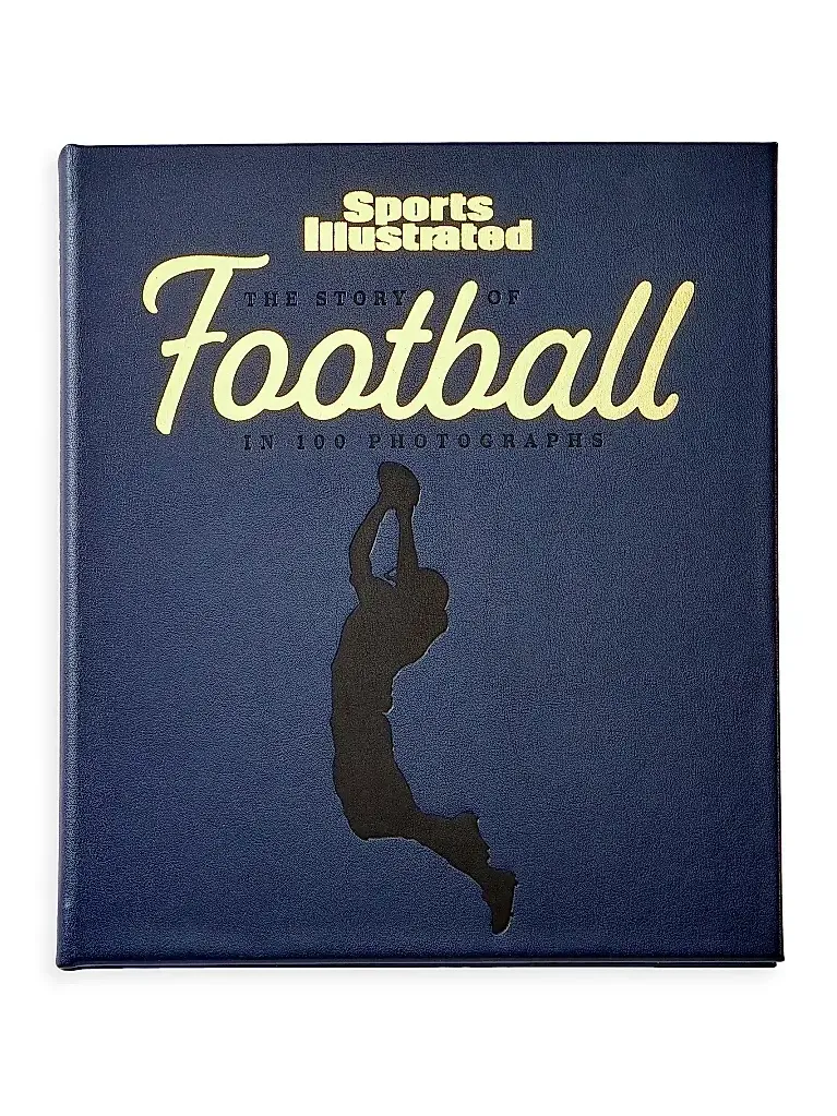 Graphic Image "Sports Illustrated: The Story Of Football" Leather-Bound Book