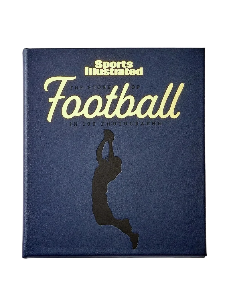 Graphic Image "Sports Illustrated: The Story Of Football" Leather-Bound Book