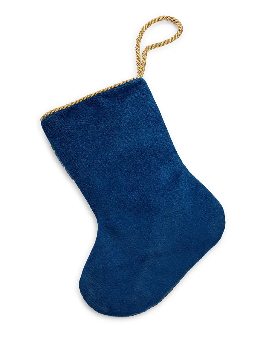 Bauble Stockings x Sainty Nelsen Saks Fifth Avenue Stocking | Thumbnail 2 Bauble Stockings x Sainty Nelsen Saks Fifth Avenue Stocking | Thumbnail 2
