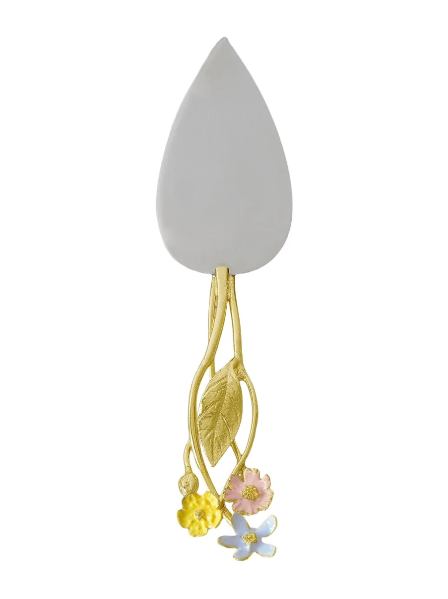 Michael Aram Wildflowers Cake Server