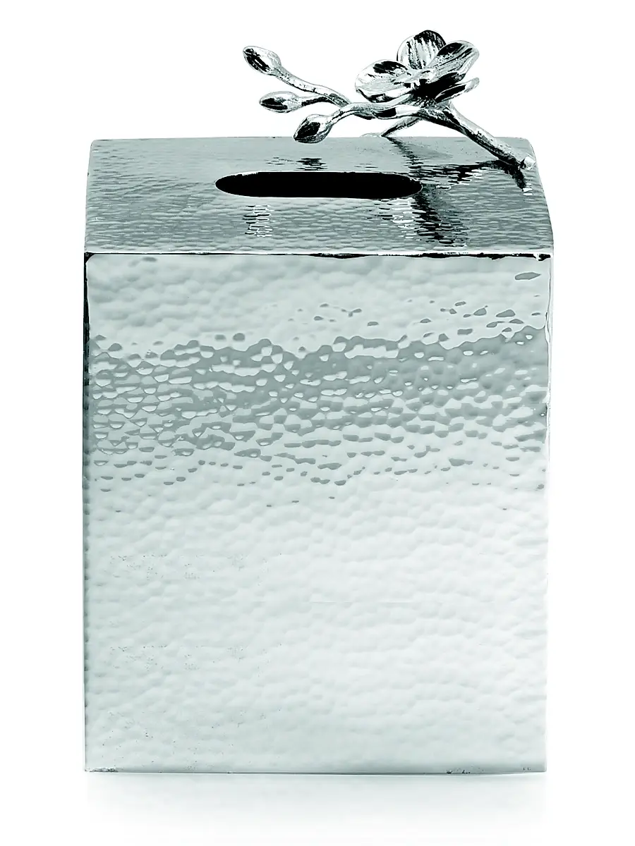 Michael Aram White Orchid Tissue Box Holder | Thumbnail 2