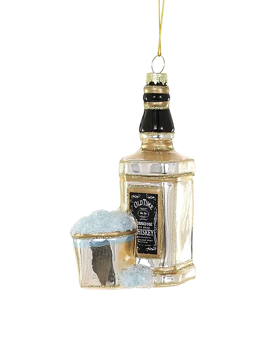 Cody Foster & Co Whiskey Glass Ornament | Image 1 Cody Foster & Co Whiskey Glass Ornament | Image 1