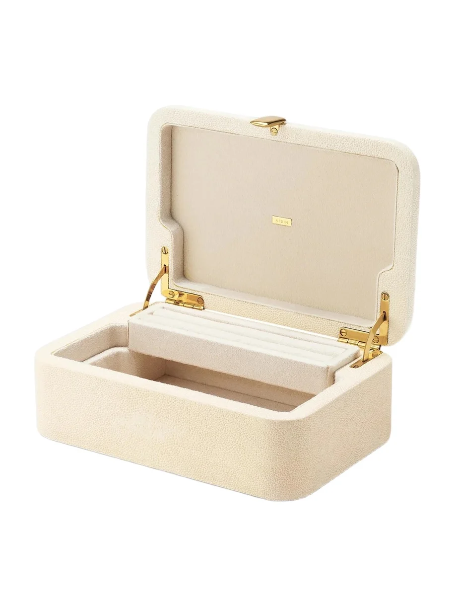 Abella Small Shagreen Jewelry Box Abella Small Shagreen Jewelry Box