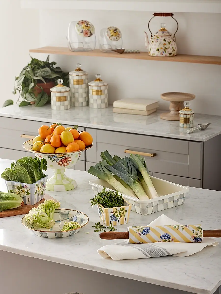 MacKenzie-Childs Wildflowers Rolling Pin | Thumbnail 2