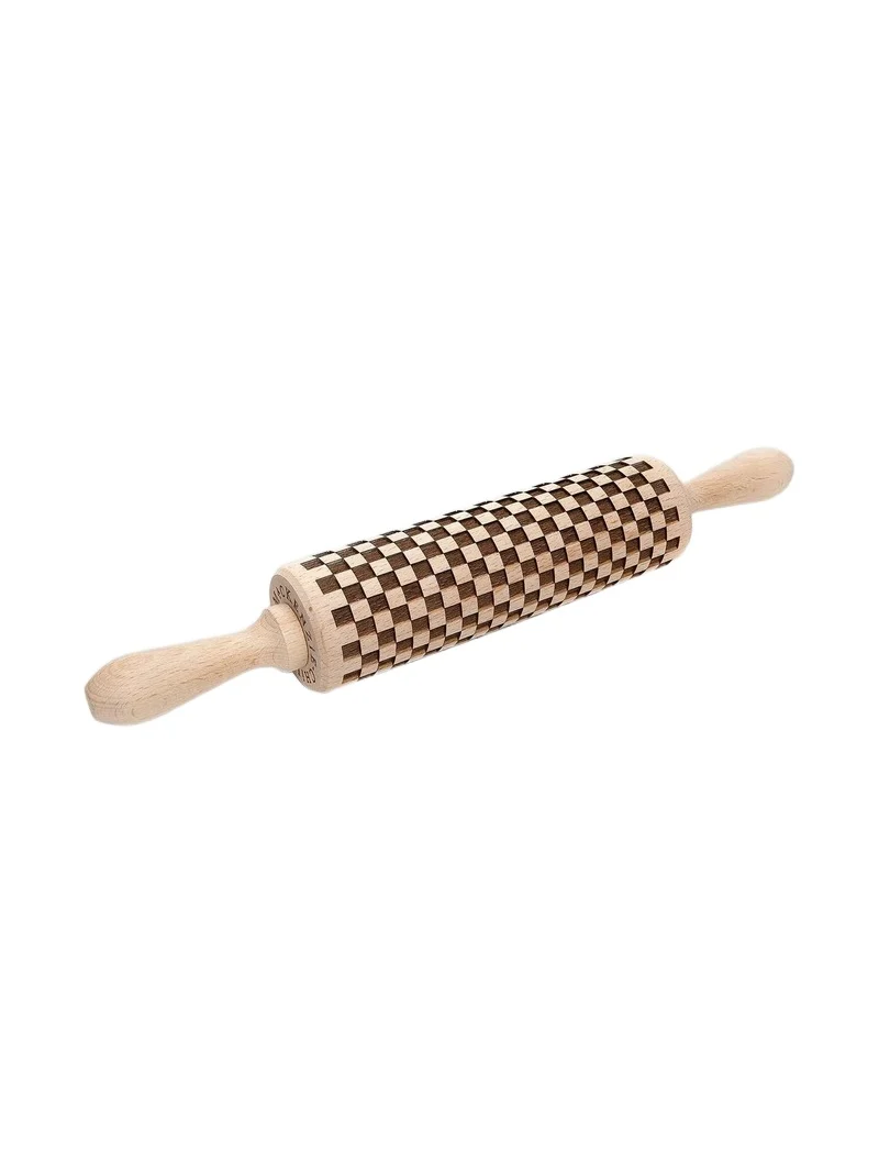 MacKenzie-Childs Check Rolling Pin
