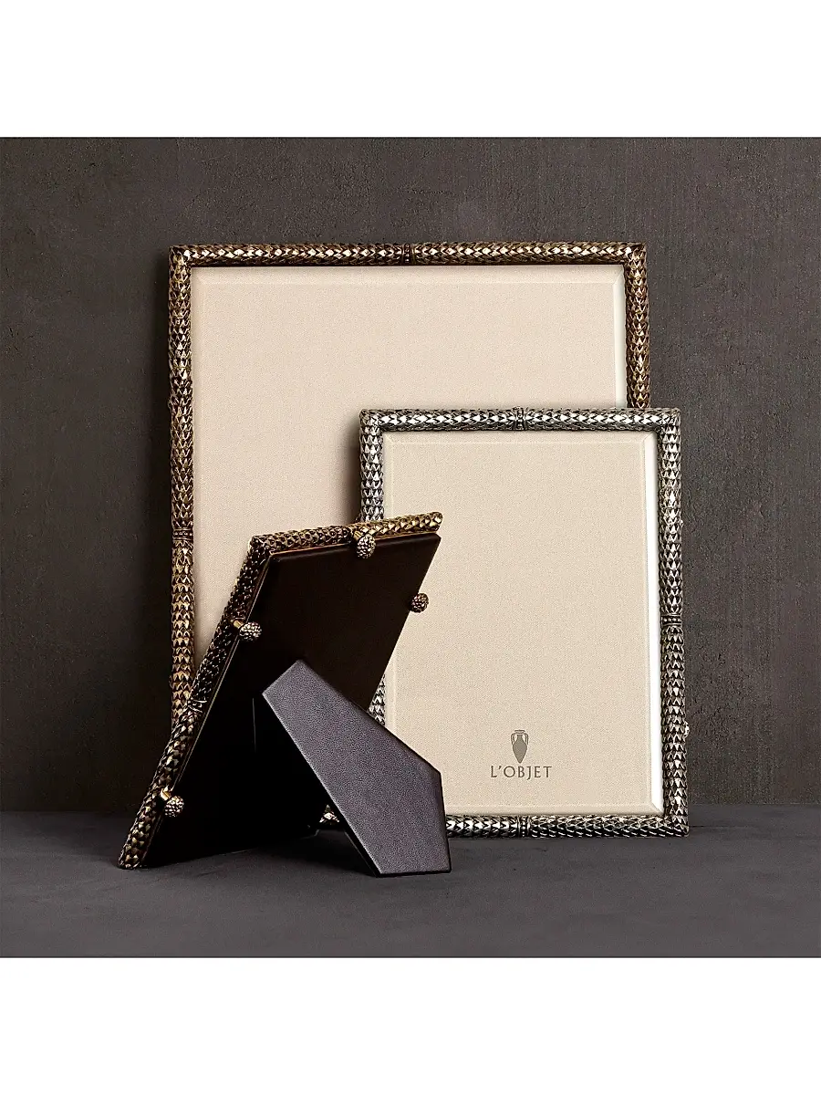 L'Objet Scales Platinum Picture Frame | Thumbnail 2