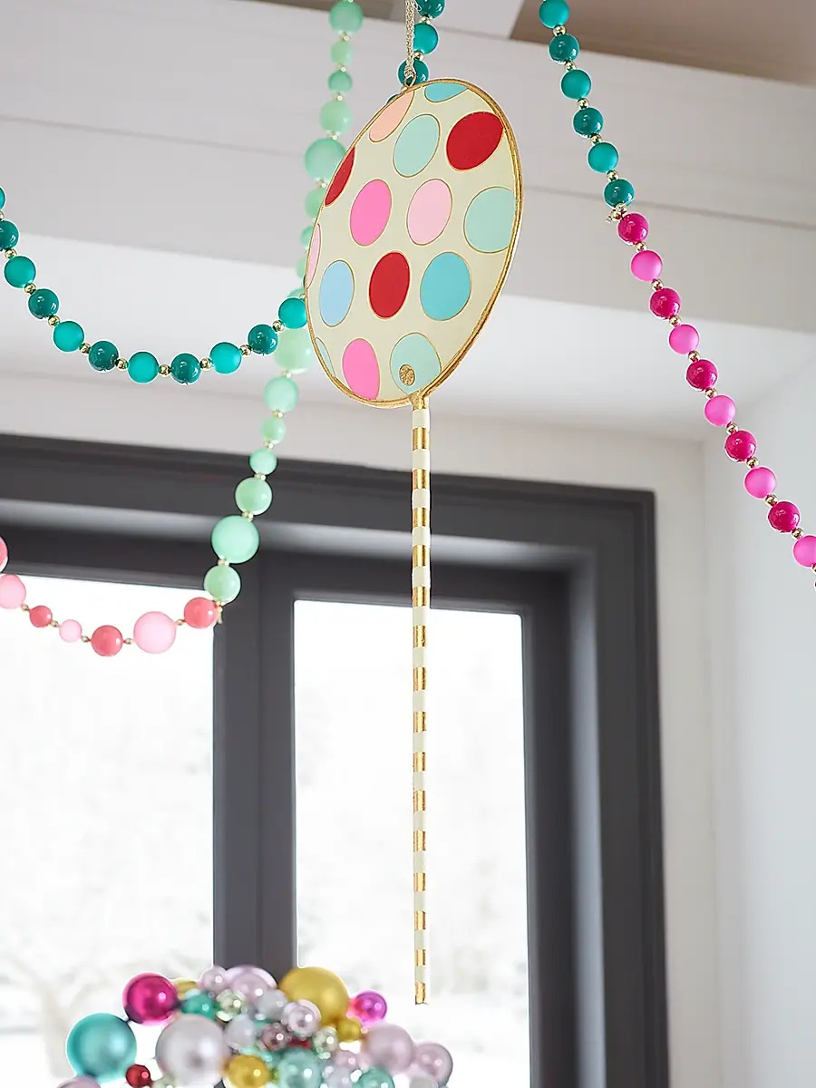 Glitterville Polka Dot Lollipop Christmas Display | Thumbnail 2