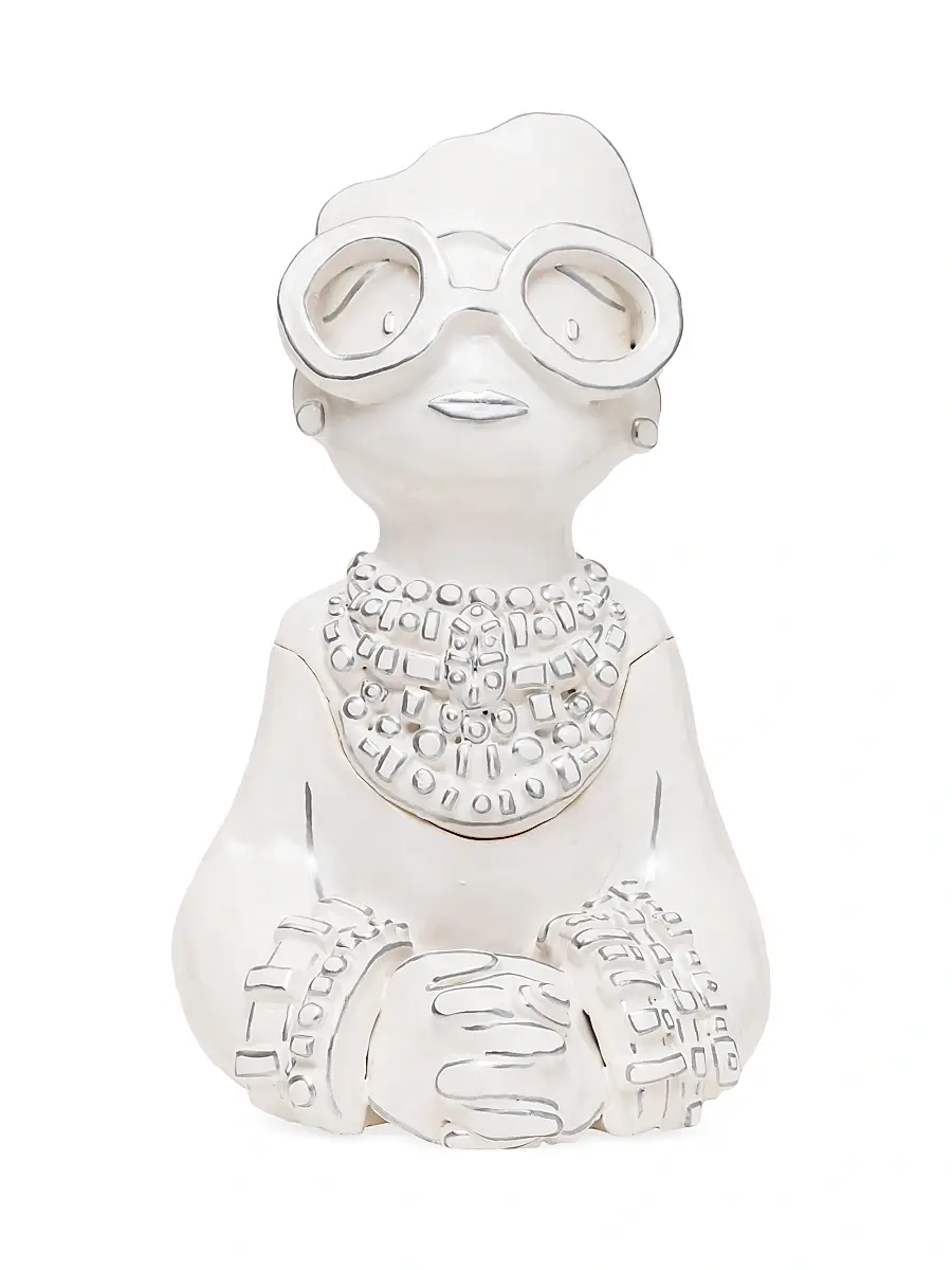 Hazy Mae Iris Cookie Jar
