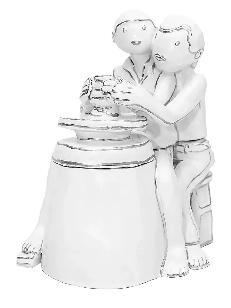 Hazy Mae Ghost Cookie Jar