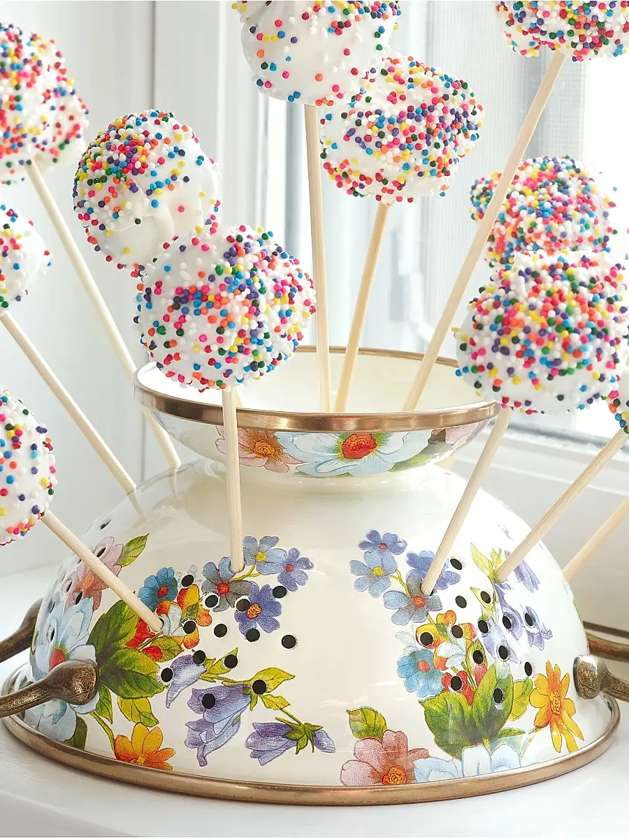 MacKenzie-Childs Flower Market Colander | Thumbnail 2 MacKenzie-Childs Flower Market Colander | Thumbnail 2