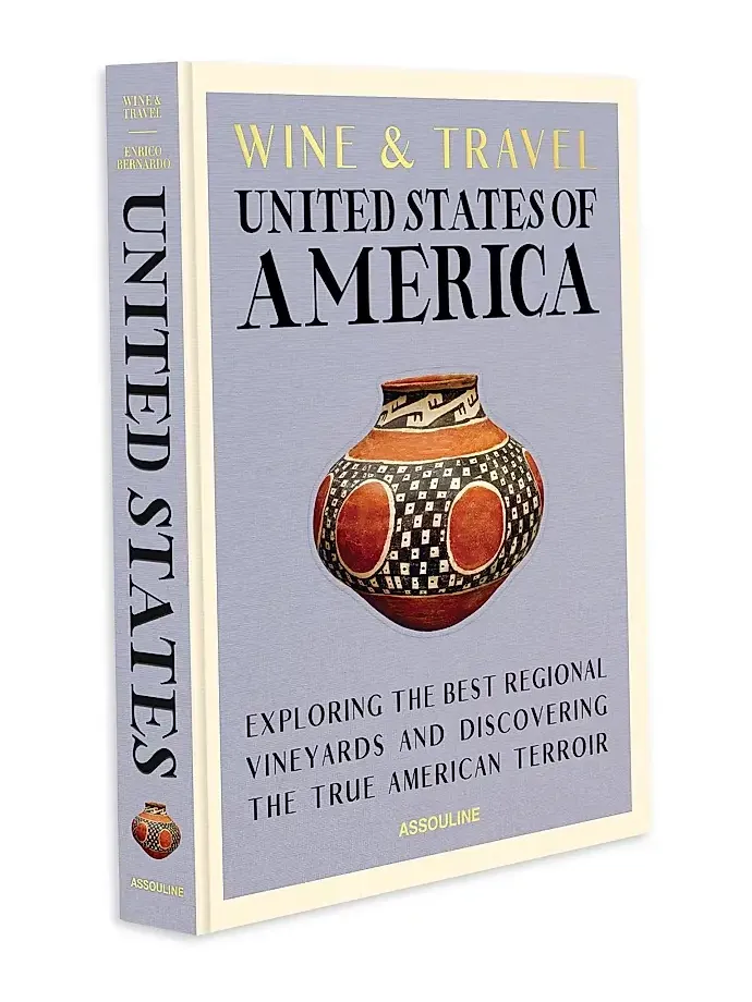 ASSOULINE Wine & Travel USA Hardcover Book