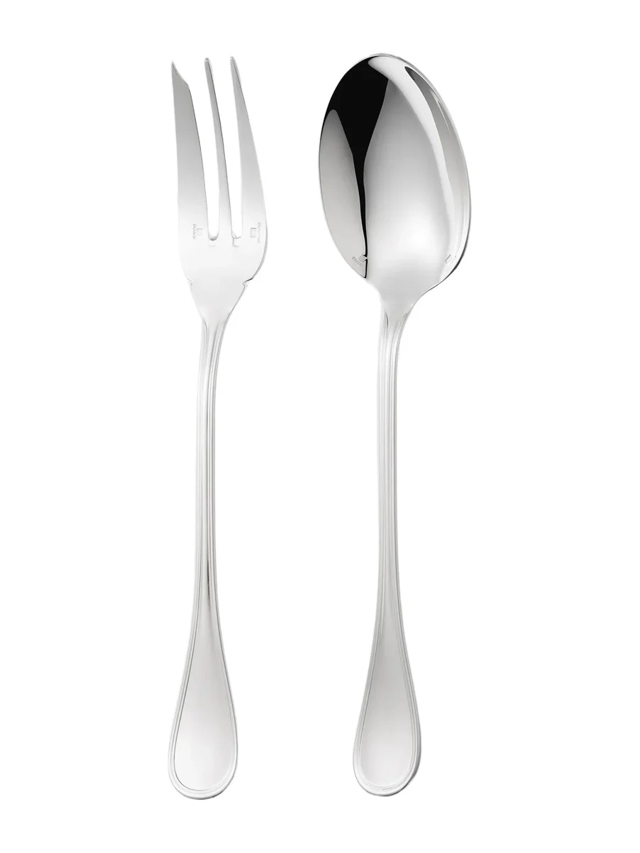 Christofle Albi Silverplate 2-Piece Serving Set