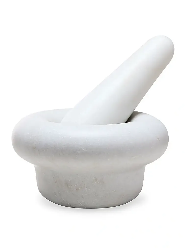 Tom Dixon Stone Pestle & Mortar - White