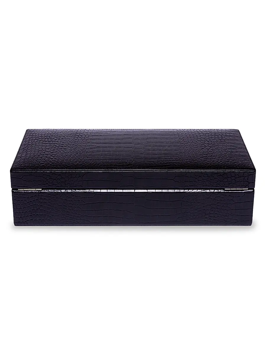 Rapport London Brompton Five Piece Watch Box - Black | Thumbnail 3 Rapport London Brompton Five Piece Watch Box - Black | Thumbnail 3