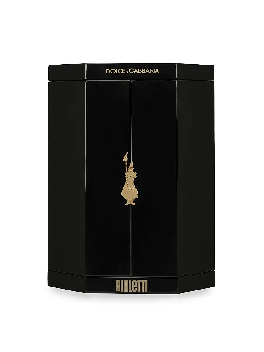 Dolce & Gabbana X Bialetti Oro 3-Cup Moka Machine | Thumbnail 5 Dolce & Gabbana X Bialetti Oro 3-Cup Moka Machine | Thumbnail 5