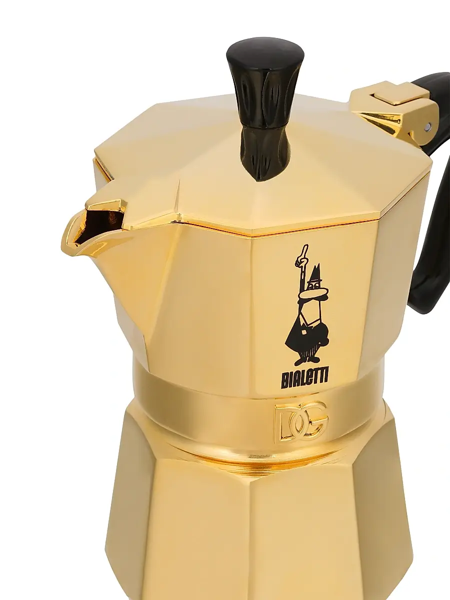 Dolce & Gabbana X Bialetti Oro 3-Cup Moka Machine | Thumbnail 9 Dolce & Gabbana X Bialetti Oro 3-Cup Moka Machine | Thumbnail 9