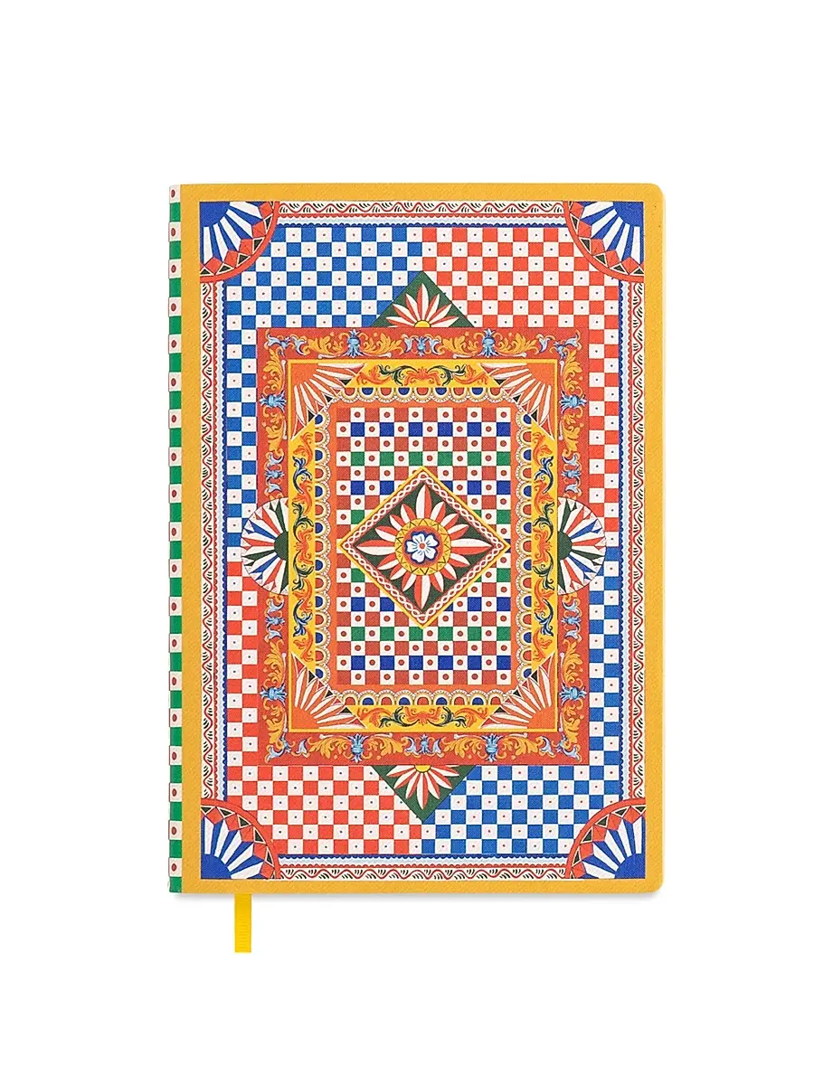Dolce & Gabbana Carretto Siciliano Ruled Notebook