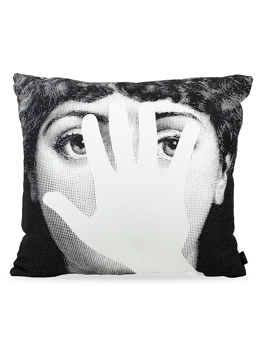 FORNASETTI Cavalieri Mano Cushion | Thumbnail 2 FORNASETTI Cavalieri Mano Cushion | Thumbnail 2
