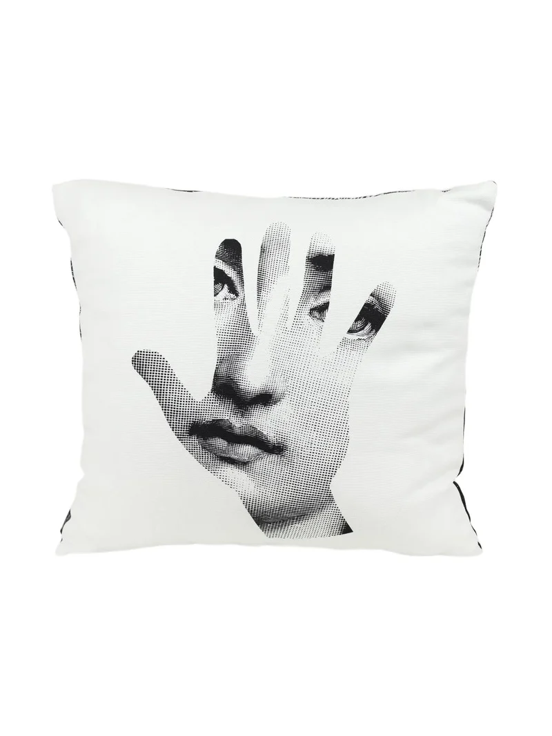 FORNASETTI Cavalieri Mano Cushion