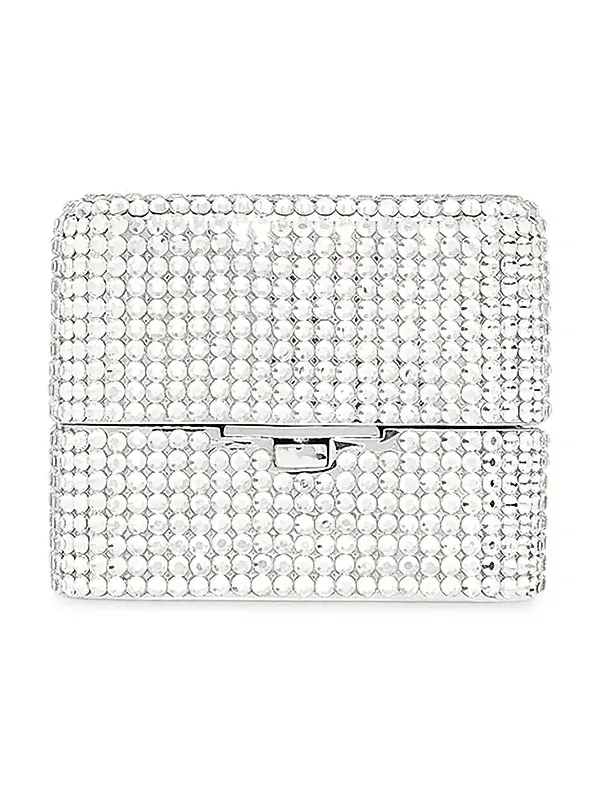 Judith Leiber Couture Crystal-Embellished Miniature Jewlery Box