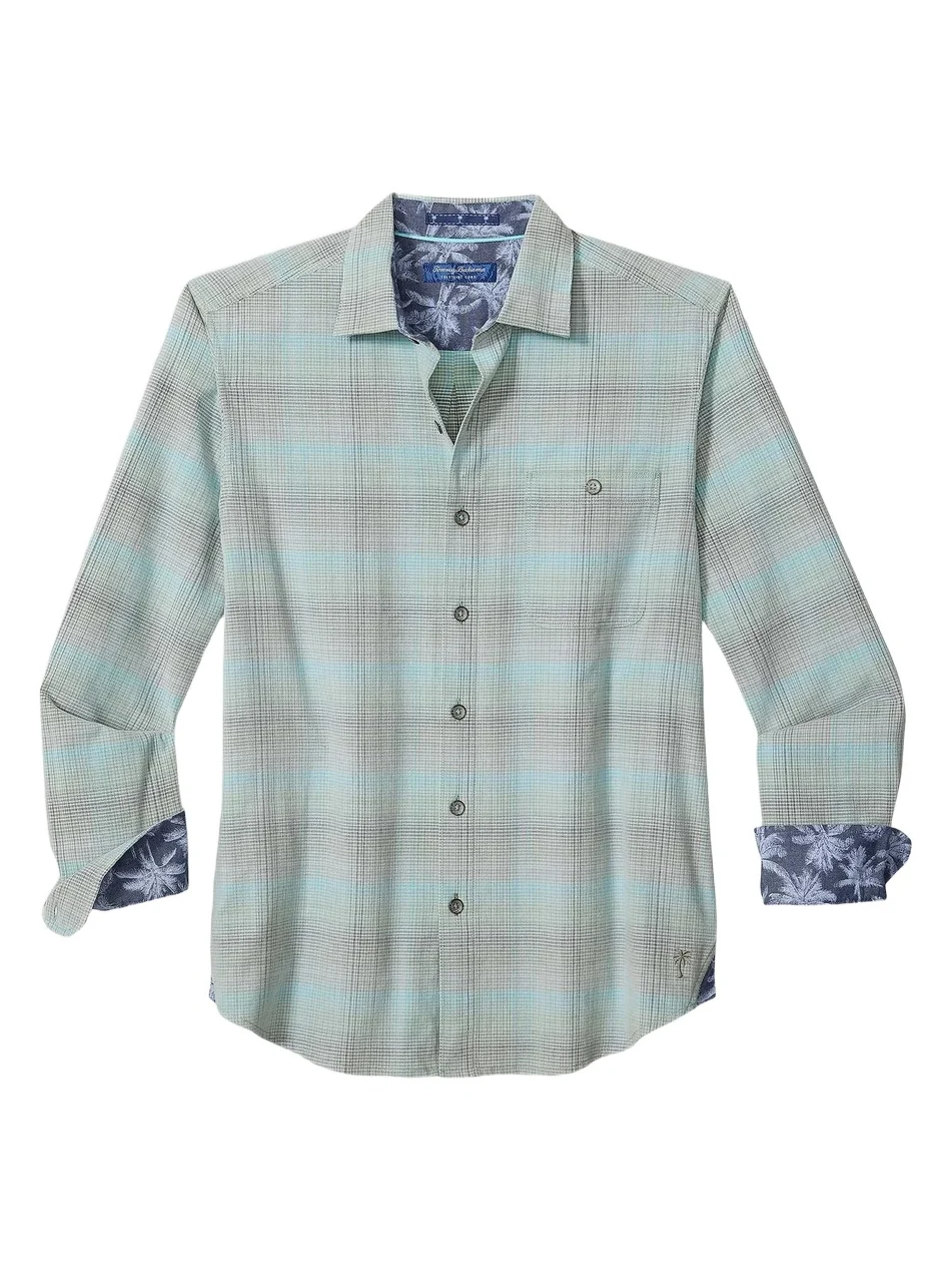 Men's Coastline Cord Shoreline Vines Cotton Shirt Men's Coastline Cord Shoreline Vines Cotton Shirt