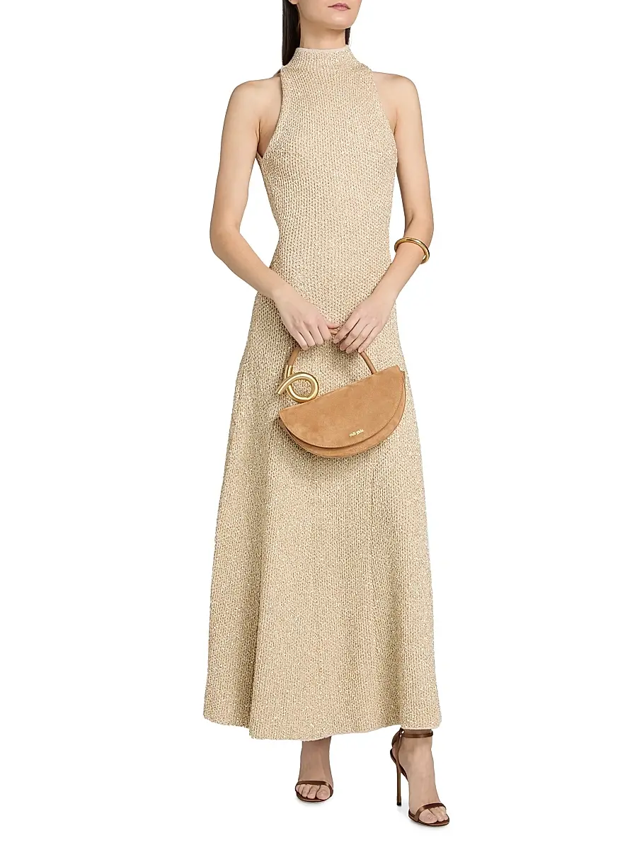 Ronny Kobo Women's Alania Sequined Knit Maxi Dress | Thumbnail 3