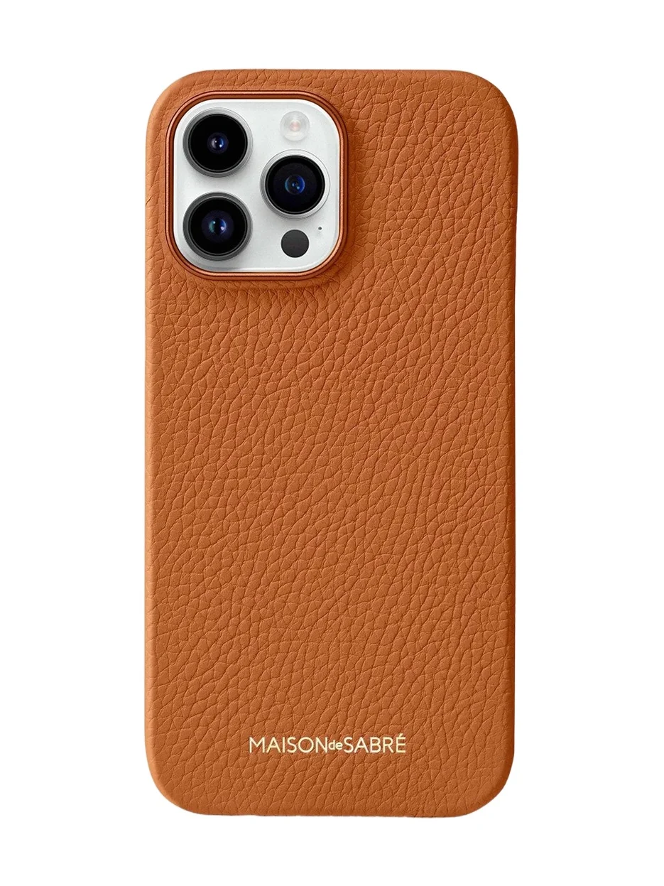 MAISON de SABRÉ Leather Phone Case iPhone 15 Pro