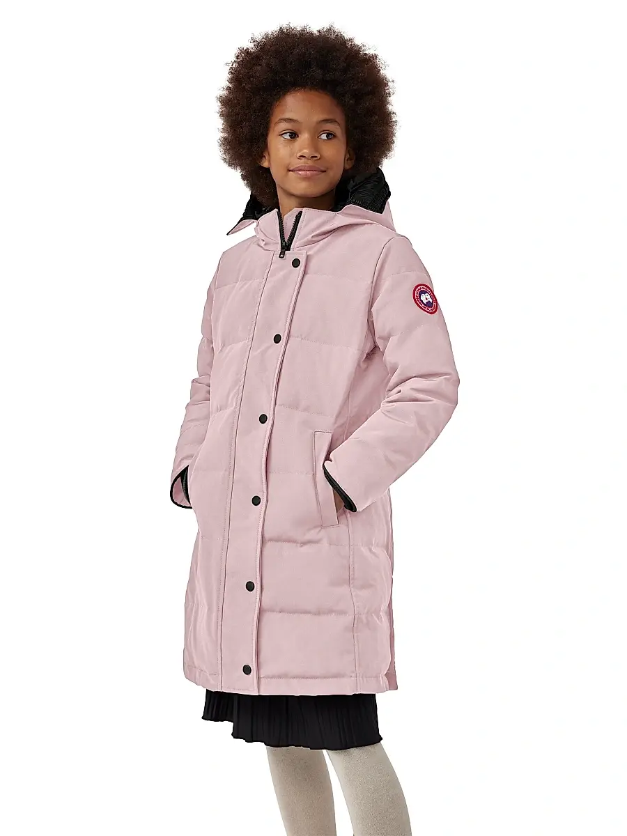Canada Goose Little Girl's & Girl's Expedition Parka - Vintage Rose | Thumbnail 2